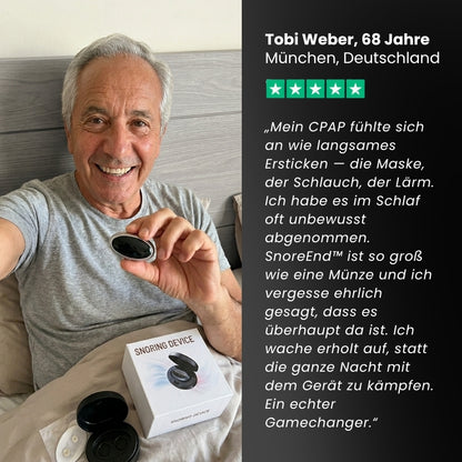 SnoreEnd™ | EMS Anti-Schnarch-Gerät