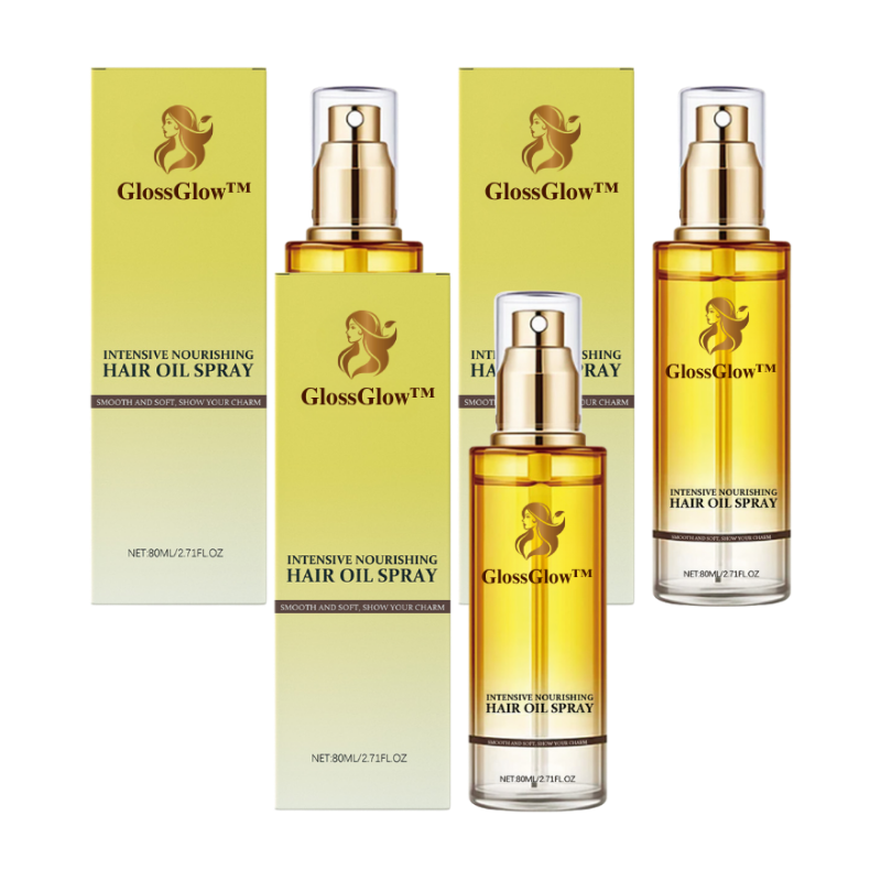 GlossGlow™ | Haarreparatur- & Anti-Frizz-Spray