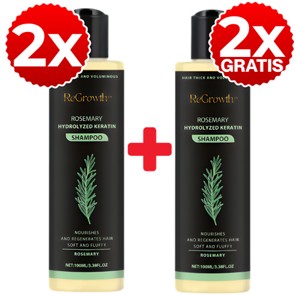 ReGrowth™ | Bio-Rosmarin-Shampoo für neues Haarwachstum