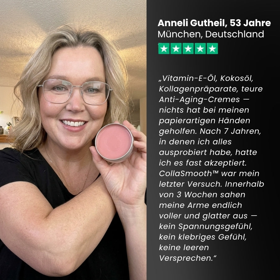 CollaSmooth™ | Glättender Balsam für kreppige Haut