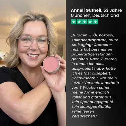 CollaSmooth™ | Glättender Balsam für kreppige Haut
