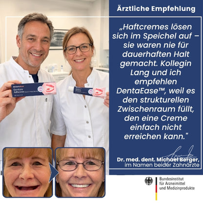 DentaEase™ | Thermoplastischer Prothesenhaftstoff