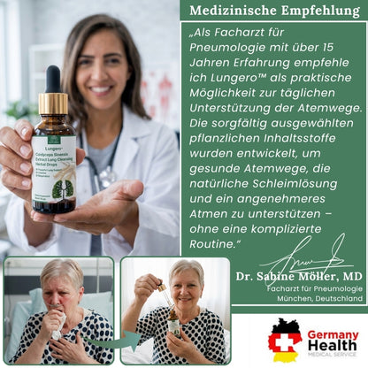 Lungero™ | Pflanzliche Lungentropfen zur Lungenreinigung
