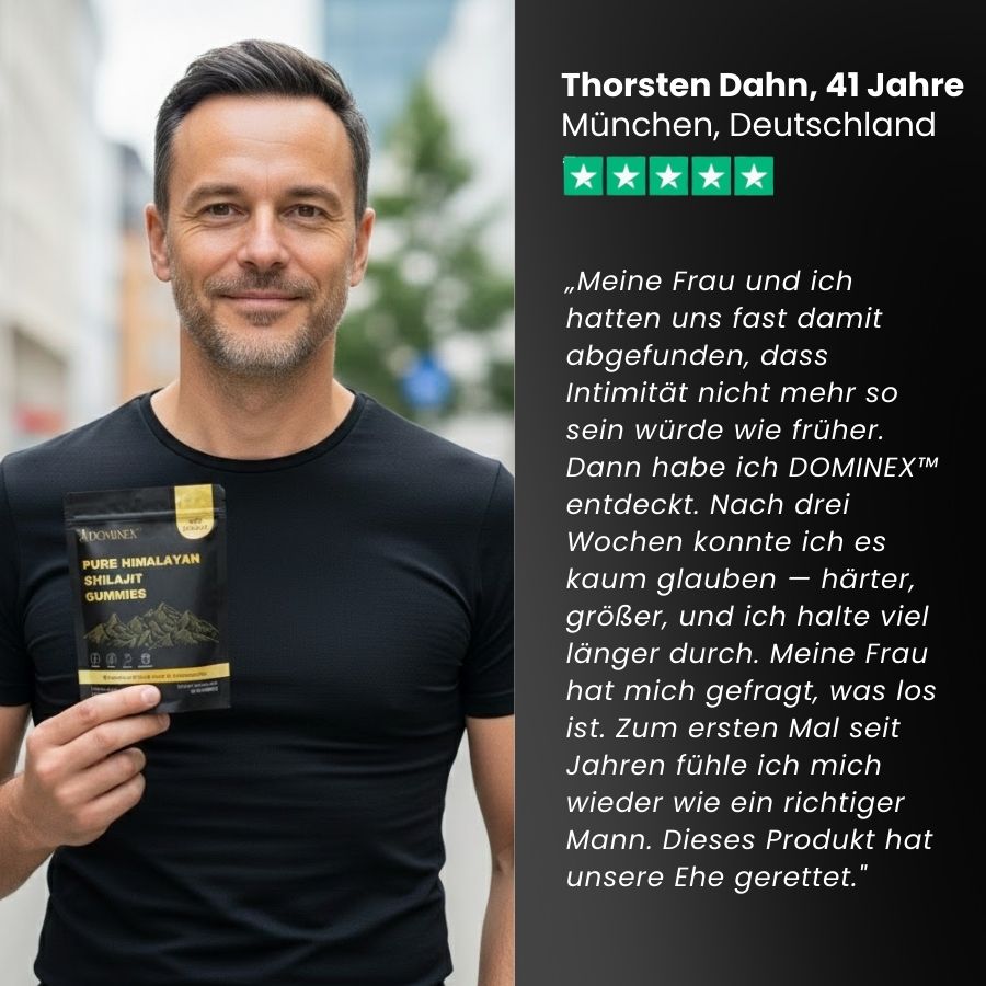 DOMINEX™ | Reine Himalaya-Shilajit™ Gummies für Männer