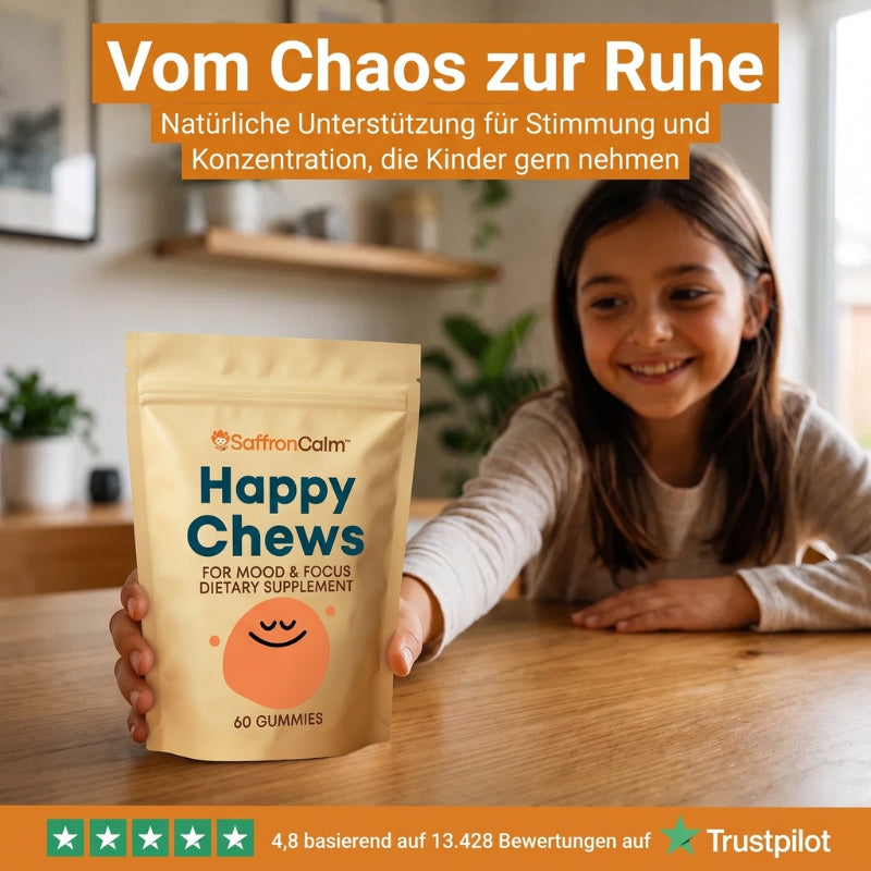 SaffronCalm™ | Safran-Gummis für Stimmung & Konzentration