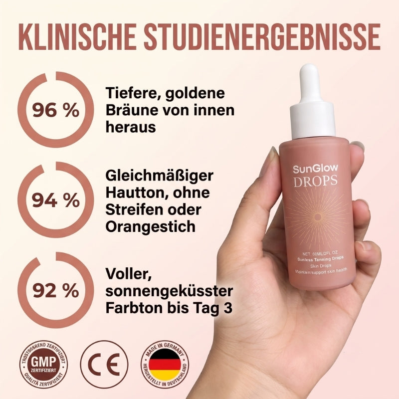 SunGlow™ | Trinkbare Bräunungstropfen