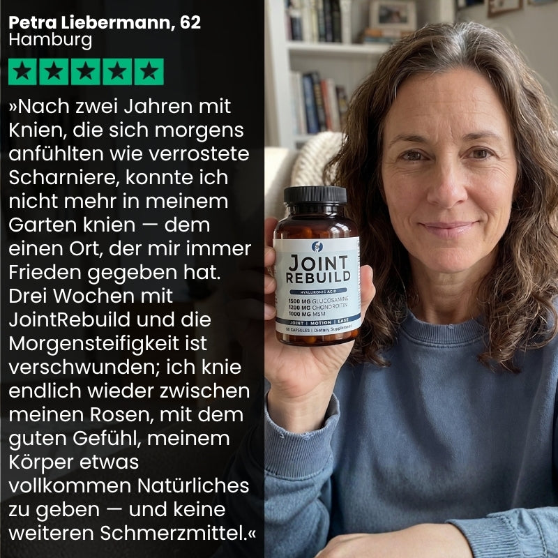 JointRebuild™ | 100% Natürliche Gelenkunterstützung