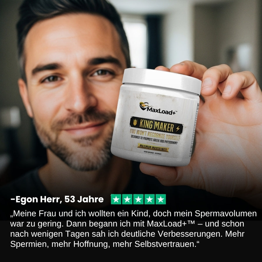 MaxLoad+™ | Sperm-Volume-Steigerung Ergänzung