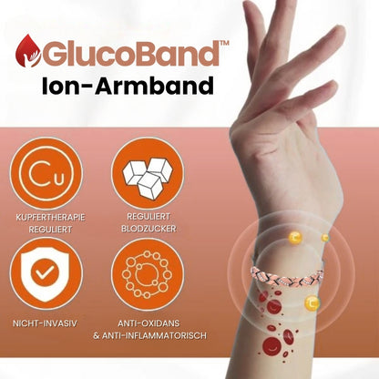 GlucoBand™ | Das ultimative Ion-Armband zur Blutzuckerregulation
