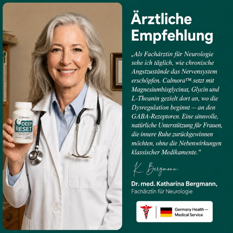 Calmora™ | Magnesium-Komplex mit L-Theanin für Ruhe & Entspannung