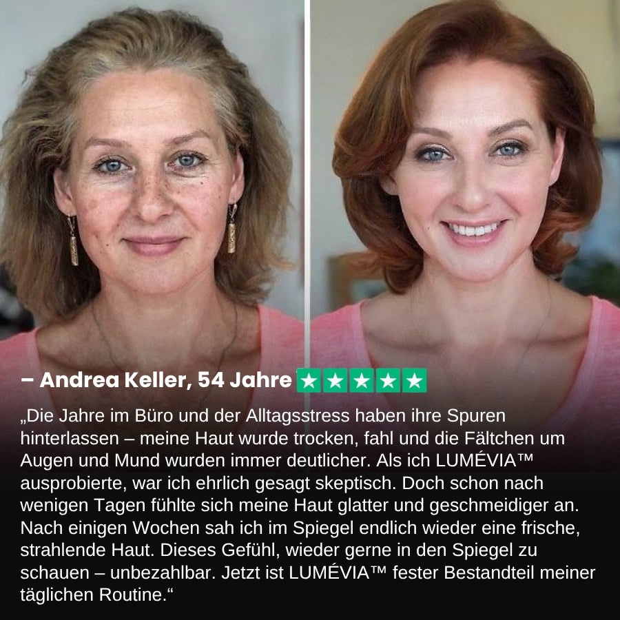 LUMÉVIA™ | Entferne bis zu 98 % deiner Falten und sieh in nur 7 Tagen 15 Jahre jünger aus!