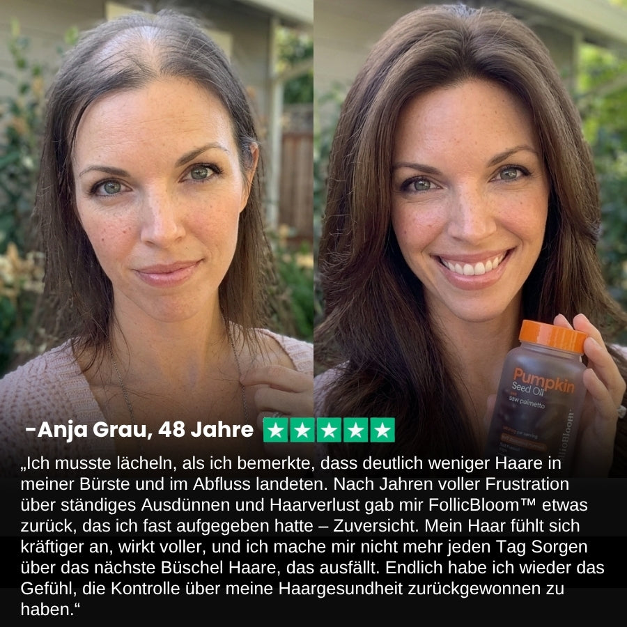 FollicBloom™ | Kürbiskernöl DHT-ausgleichende Formel