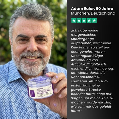 ArticuFlex™ | Wohltuende Schmerzlinderung Massage-Gel