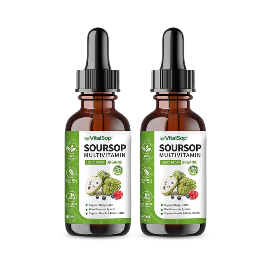VitalSop™ | Flüssige Soursop-Tropfen für Herz & Kreislauf