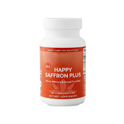Happy Saffron Plus™ | 3-in-1 Stimmungs-Wiederherstellungs-Komplex