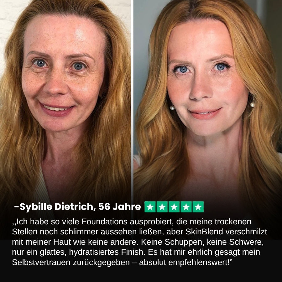 SkinBlend™ | Sag unebenem Hautbild Lebewohl und erhalte in Sekunden einen makellosen Teint!