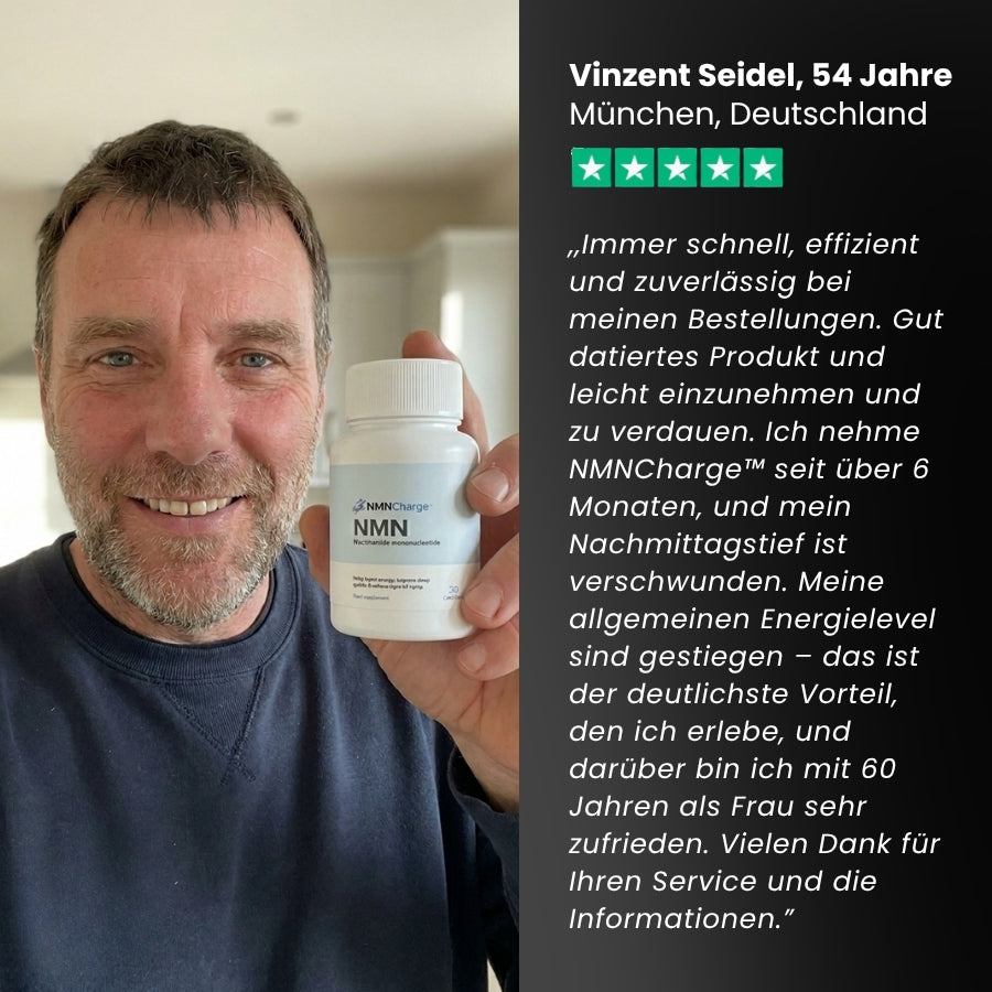 NMNCharge™ | Premium-Nicotinamid-Kapseln