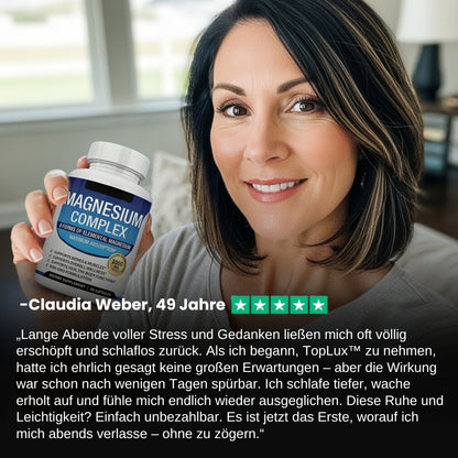 TopLux™ | Kräuterkapseln für tiefen Schlaf und natürliche Entspann