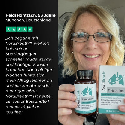 NordBreath™ | Lungenunterstützungskapseln