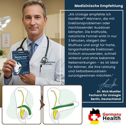 HardRise™ | Vitalitäts-Ampullen für Männer