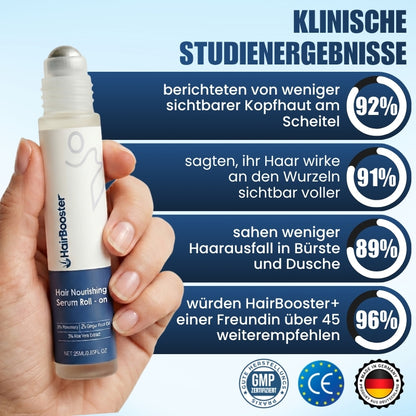 HairBooster™ | Jade-Roller + 100% natürliche Inhaltsstoffe für volleres Haar