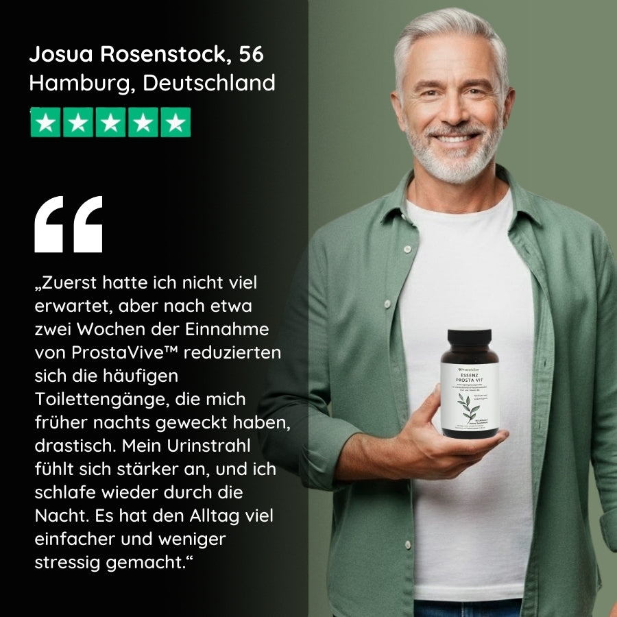 ProstaVive™ | Fortschrittliche Ergänzungsformel zur Prostataentlastung
