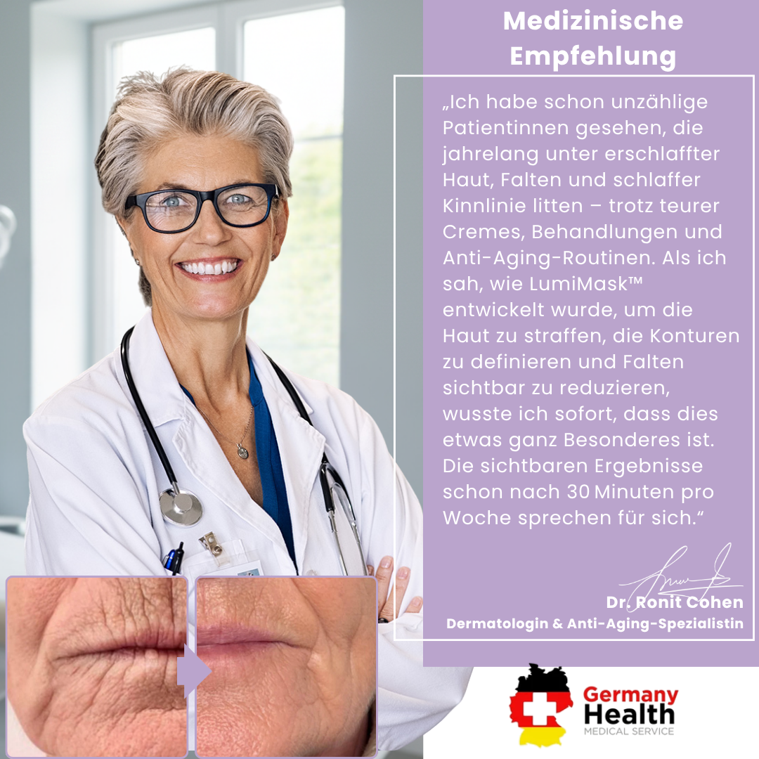 LumiMask™ | Wiederverwendbare Lifting- & Straffungs-Gesichtsmaske