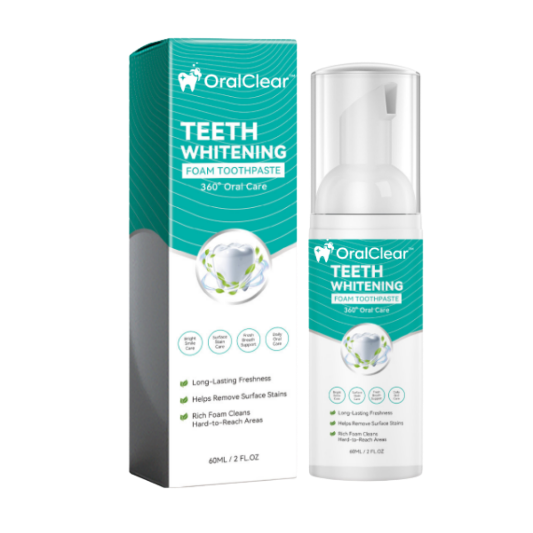 OralClear™ | Fleckenentfernender Zahnschaum
