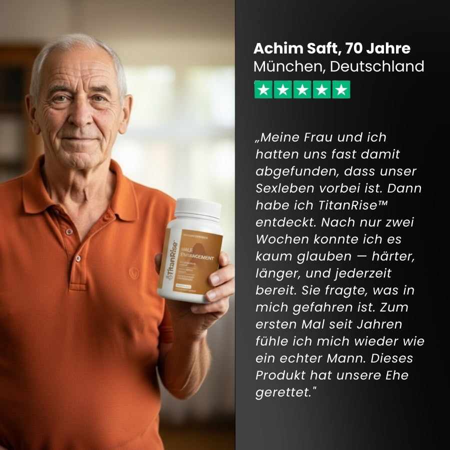 TitanRise™ | Natürliches männliches Leistungssteigerungspräparat