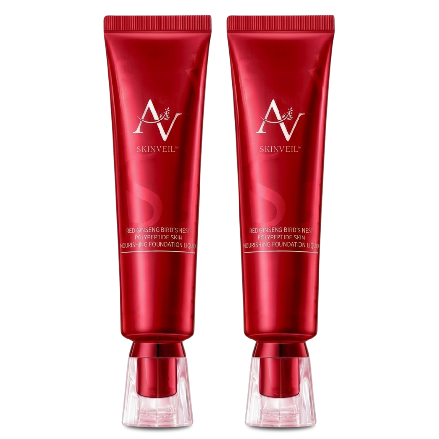 SkinVeil™ | Rote Human Ginseng nährende flüssige Foundation