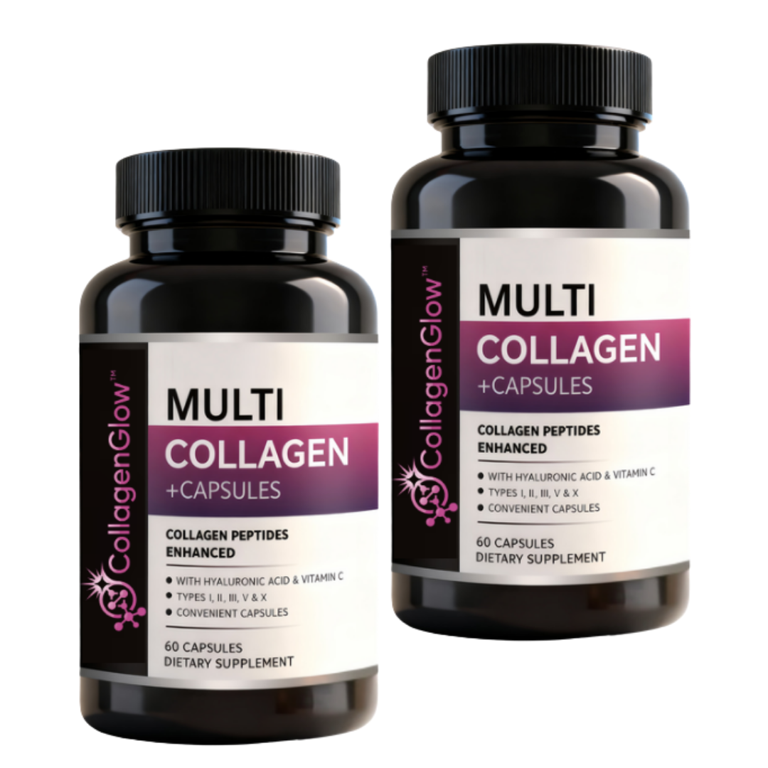 CollagenGlow™ | Kollagen- & Multivitamin-Kapseln
