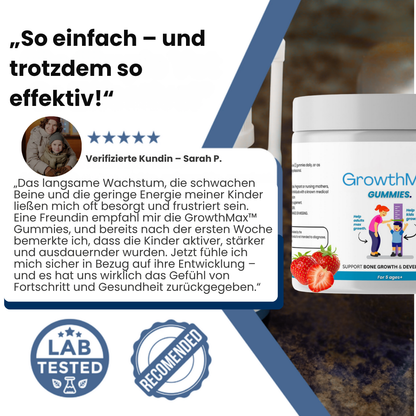 GrowthMax™ | Gummibärchen für Wachstum
