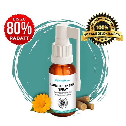 LungPure™ | Pflanzliches Spray gegen Schleim