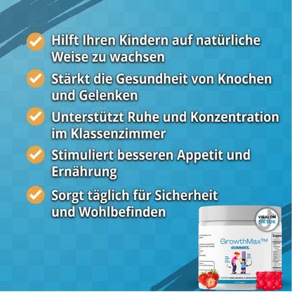 GrowthMax™ | Gummibärchen für Wachstum