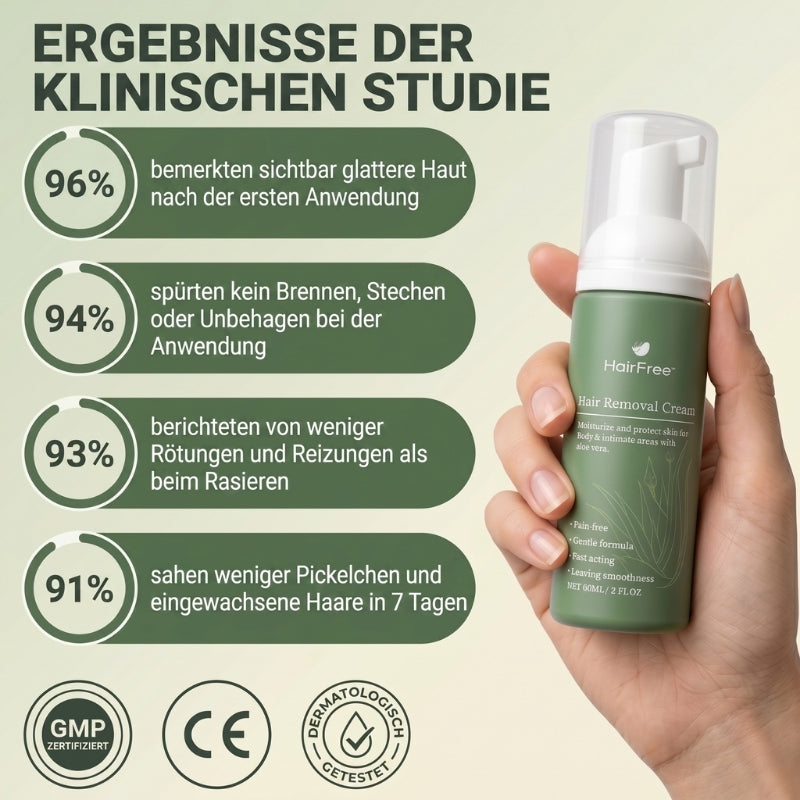 HairFree™ | Haarentfernungscreme