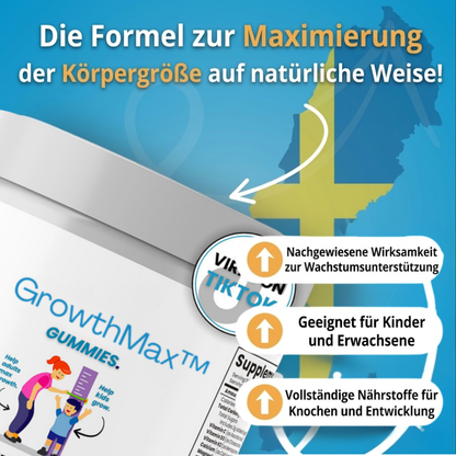 GrowthMax™ | Gummibärchen für Wachstum