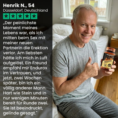 Endurox™ | 3-in-1-Kapseln gegen Erektionsprobleme