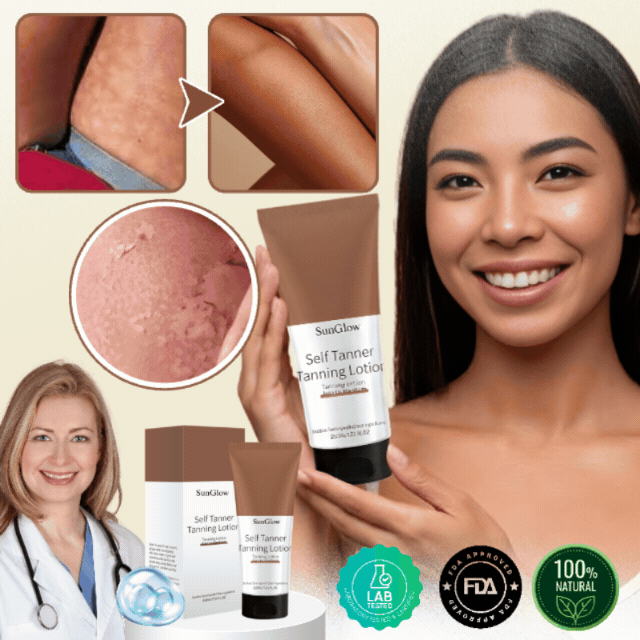 SunGlow™ | Anti-Patch Tan Lotion