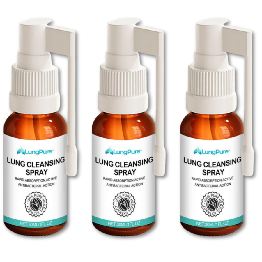 LungPure™ | Pflanzliches Spray gegen Schleim