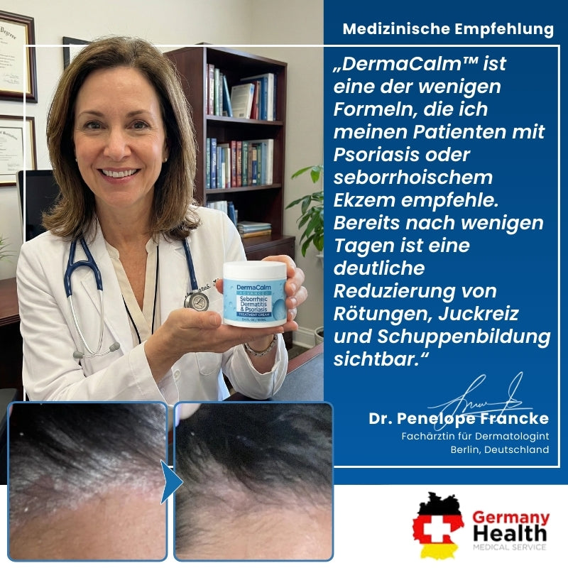 DermaCalm™ | Natürliche Linderung bei juckender Kopfhaut oder Haut