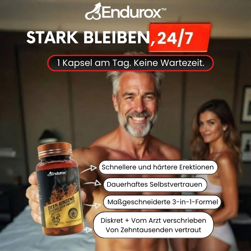 Endurox™ | 3-in-1-Kapseln gegen Erektionsprobleme
