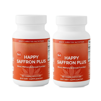 Happy Saffron Plus™ | 3-in-1 Stimmungs-Wiederherstellungs-Komplex