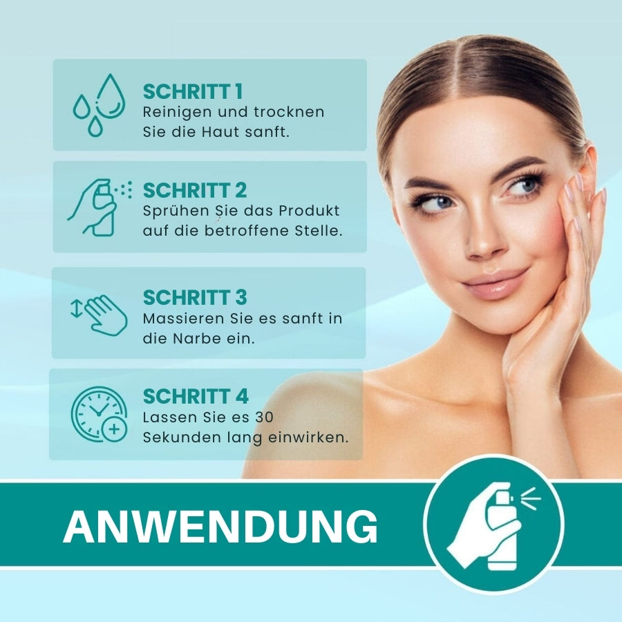 ScarSolve™ | Medizinisches Narbenspray
