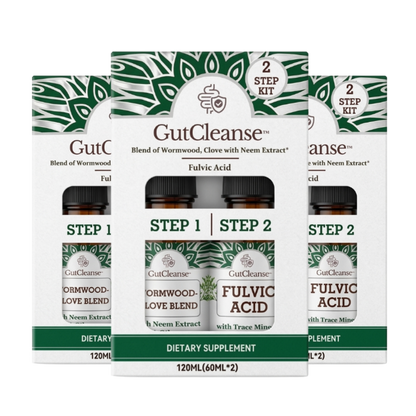 GutCleanse™ | Natürliche 2-Schritt-Darmreinigungs- & Regenerationsformel