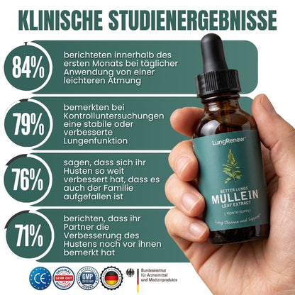 LungRenew™ | Königskerzen-Tropfen zur Unterstützung der Lunge