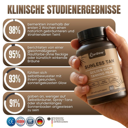 TanShine™ | Goldene Glow-Bräunungskapseln