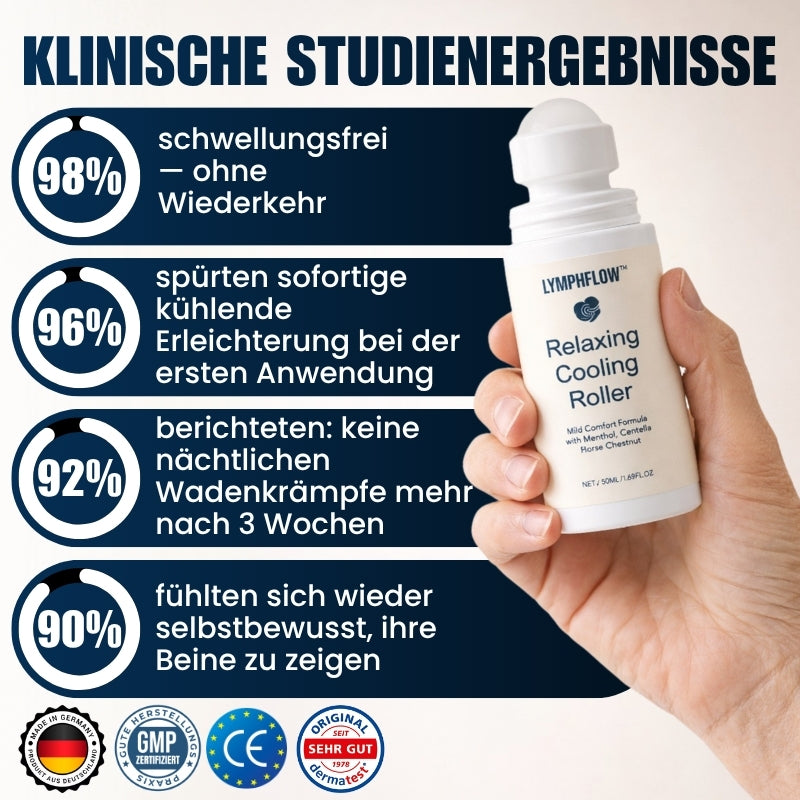 LymphFlow™ | Roller gegen Beinschwellungen