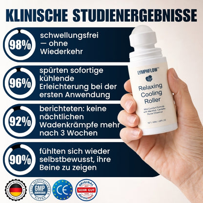 LymphFlow™ | Roller gegen Beinschwellungen