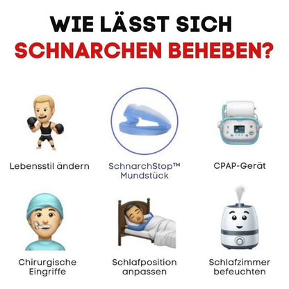SchnarchStop™ | Medizinische Anti-Schnarch-Kieferschiene