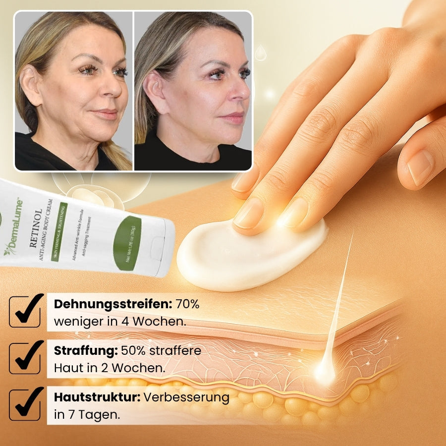 DermaLume™ | Retinol Anti-Aging Körpercreme